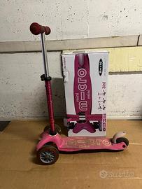 Monopattino a tre ruote Mini Micro 3in1 rosa