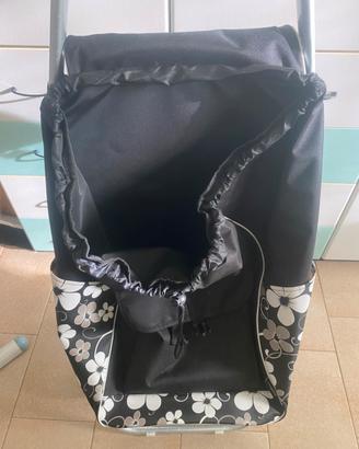 Carrellino con ruote per la spesa