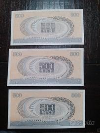 banconote da 500 lire nuove in fdc mai circolate 