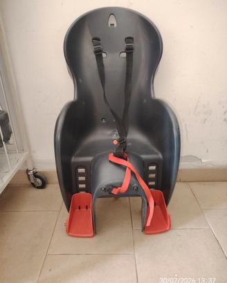seggiolino posteriore bicicletta