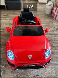 Machina ricaricabile modello maggiolino