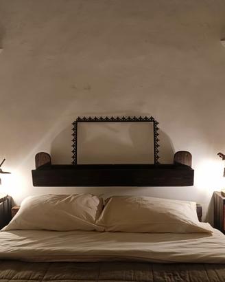 Letto Matrimoniale Artigianale in pallet