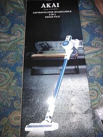 Aspirapolvere ricaricabile AKAI Nuovo incompleto