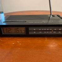 Radiosveglia Vintage Methodo LCD Clock Radio AM/FM