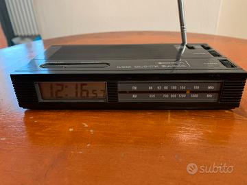 Radiosveglia Vintage Methodo LCD Clock Radio AM/FM