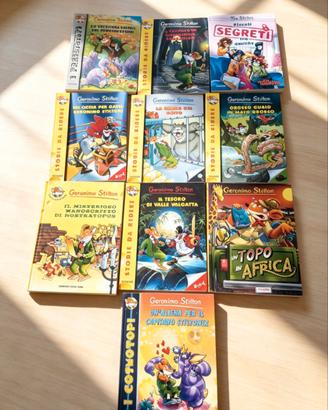 Lotto 10 Libri Geronimo Stilton e Tea Stilton