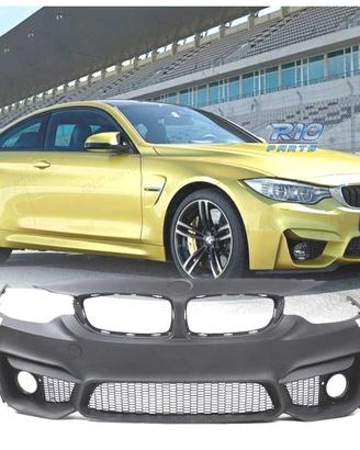 PARAURTI ANTERIORE BMW F32 F33 LOOK M4 SRA GRIGLIE