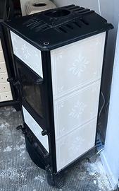 Stufa a legna CASTELMONTE “Futura 03” potenza 8 kW