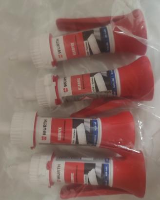  4 pezzi Adesivo Klebfix Easy Pen Wurth