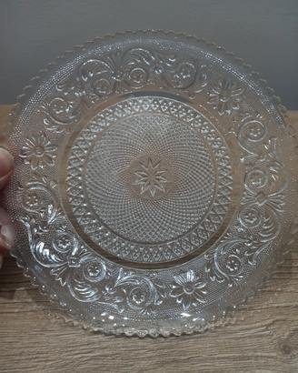 piatto in cristallo baccarat