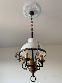 LAMPADARIO ARTE POVERA