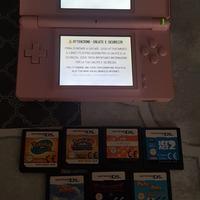 ds lite rosa più giochi