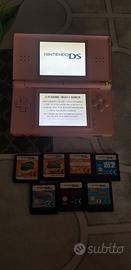 ds lite rosa più giochi