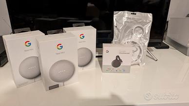 Google Nest Mini + Chromecast