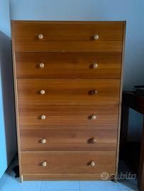Cassettiera in legno