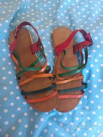 sandali intrecciati multicolor Porronet
