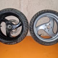 Cerchi gommati per piaggio / gilera da 13