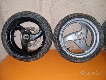 Cerchi gommati per piaggio / gilera da 13