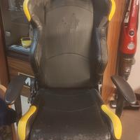 Poltrona ufficio/gaming/sedile corsa OMP