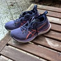 Asics gel cumulus 24, misura 38, usate 3 volte