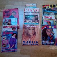 Riviste lavori all'uncinetto maglia e cucito