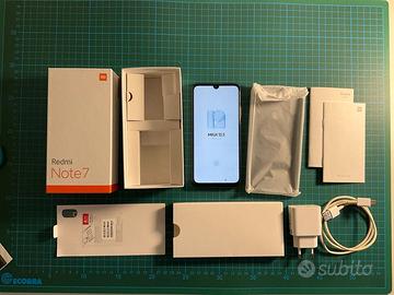 Smartphone Redmi Note 7 Space Black + accessori
