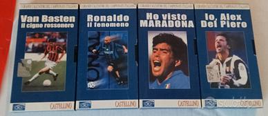 VHS Maradona, Van Basten, Ronaldo, Del piero