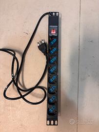 Multipresa PDU per Armadio Rack 19" - 6 Prese