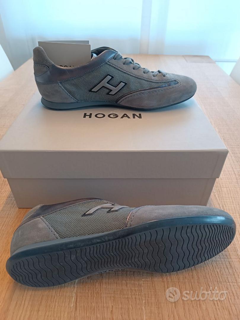 Hogan Olympia Uomo Slash H Flock Piombo Abbigliamento e Accessori In vendita a Vicenza