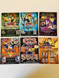 Collezione 6 Locandine Pubblicità 13x18 Yu-Gi-Oh!