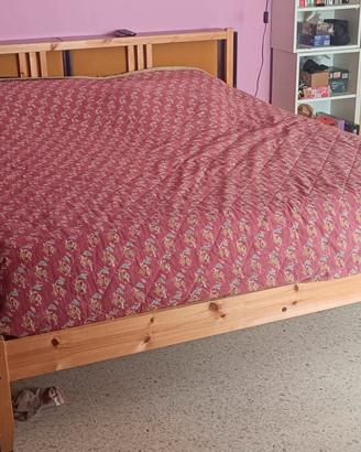 Letto Ikea in legno