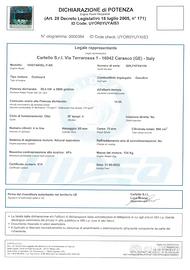 Motore fuoribordo hidea affondato hdef40hel tsk