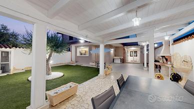 3livelli doppio giardino ed impianto fotovoltaico