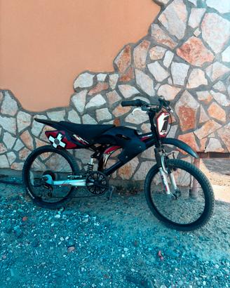 Bicicletta Stile Motocross da ragazzino/bambino