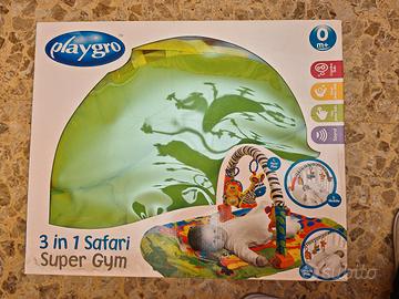Playgro tappeto attività 3 in 1  Safari Super Gym