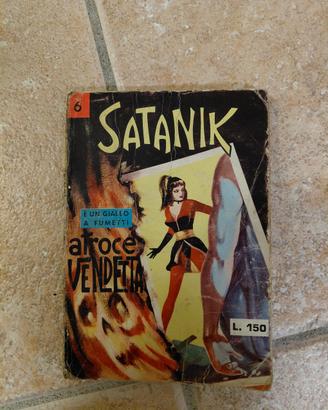 Fumetto horror Satanik vintage 