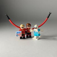Incredible Elastigirl Frozone Minifigure Lego