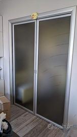 Porte a vetro a scorrevoli per telaio Scrigno