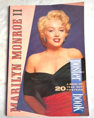 Book Poster Marilyn Monroe vintage da collezione