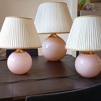 Lampade d'arredamento vetro di murano 