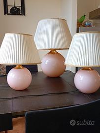 Lampade d'arredamento vetro di murano 