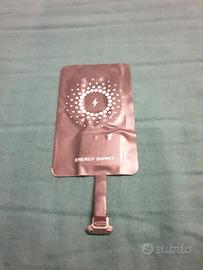 adattatore  per ricarica wireless Qi