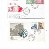 1967/1982 SAN MARINO 33 BUSTE FDC 1° GIORNO EMISSI