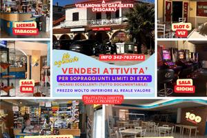 Bar ristorante self service tabacchi sala gioch