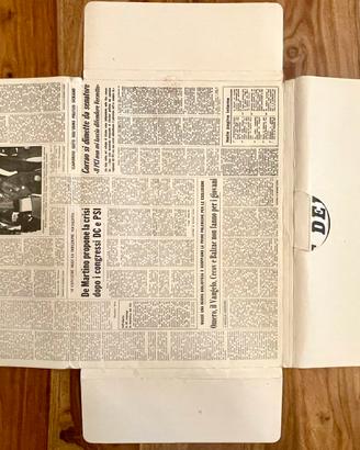 Rara Cartella didattica Corriere della Sera 1975