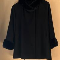 Cappotto donna nero 