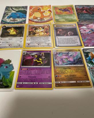 Lotto carte pokemon