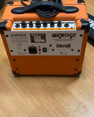 Chitarra elettrica orange kit completo