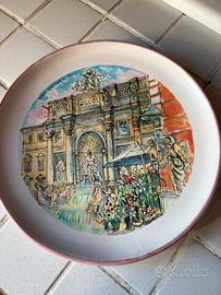 Piatto fonana di trevi