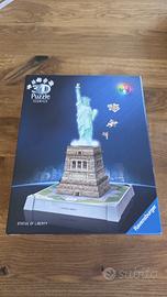 Puzzle 3D Statua Libertà Ravensburger LED